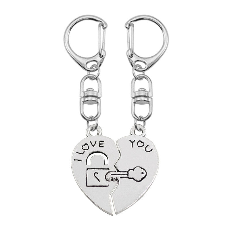 Wholesale Best Friends Best Friends Splicing Alloy Keychain